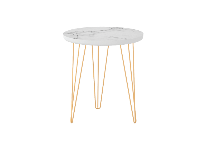 Carrara Round Side Table 450 mm